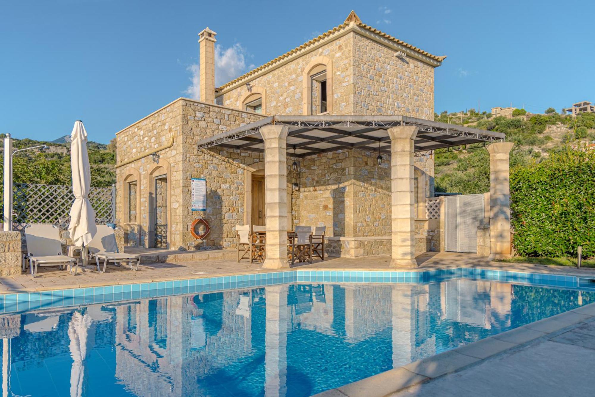 Trochalo Villas Stoupa Luaran gambar