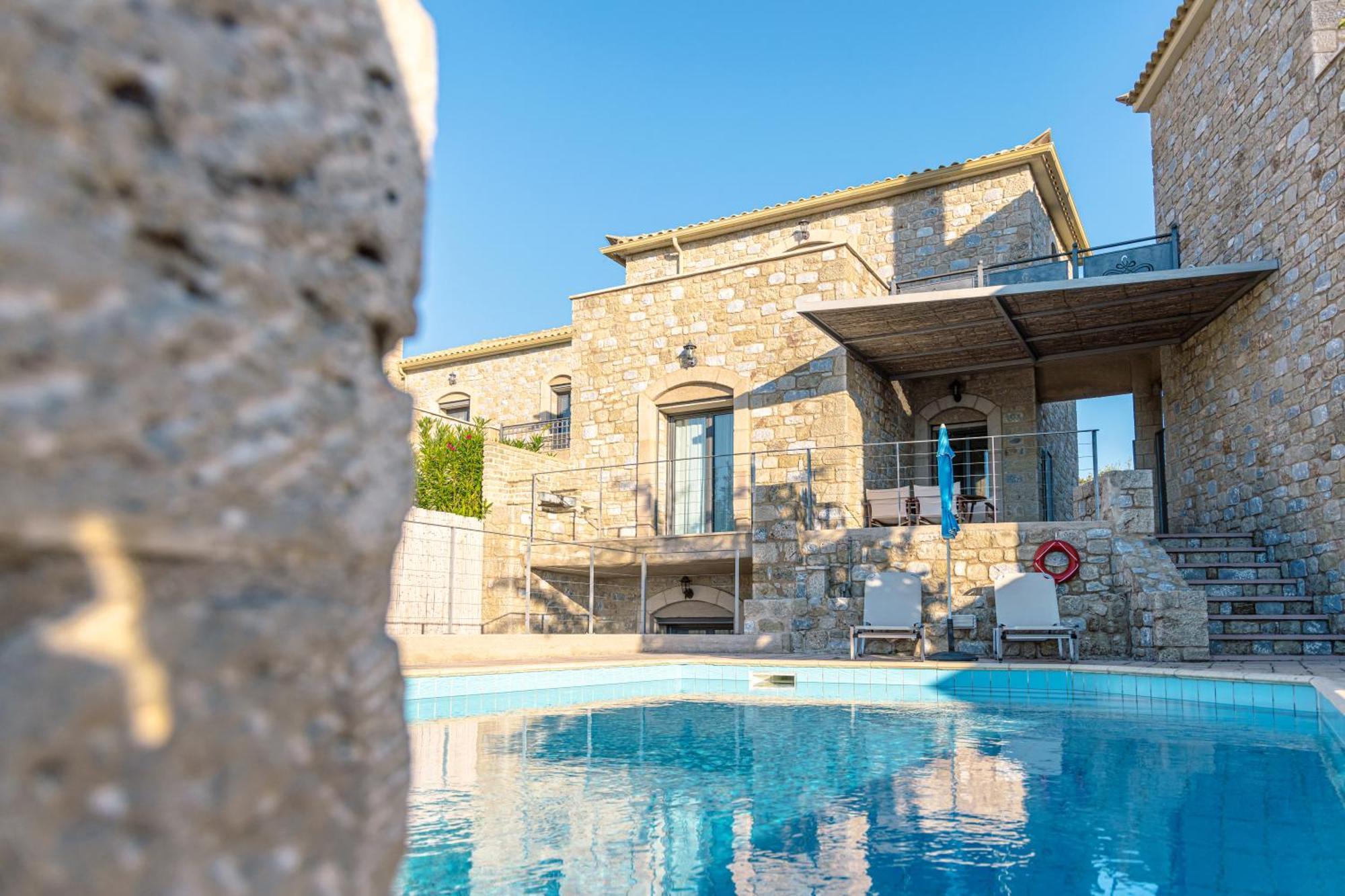 Trochalo Villas Stoupa Luaran gambar
