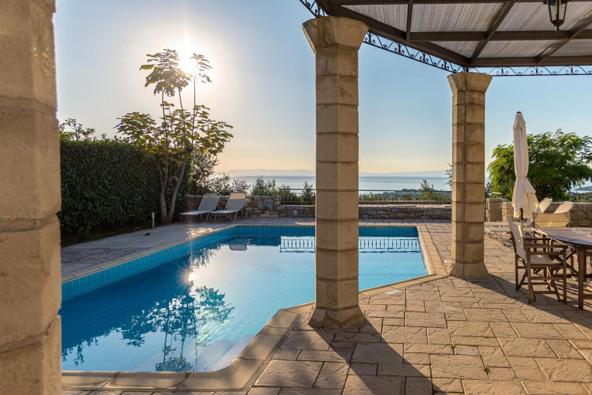Trochalo Villas Stoupa Luaran gambar