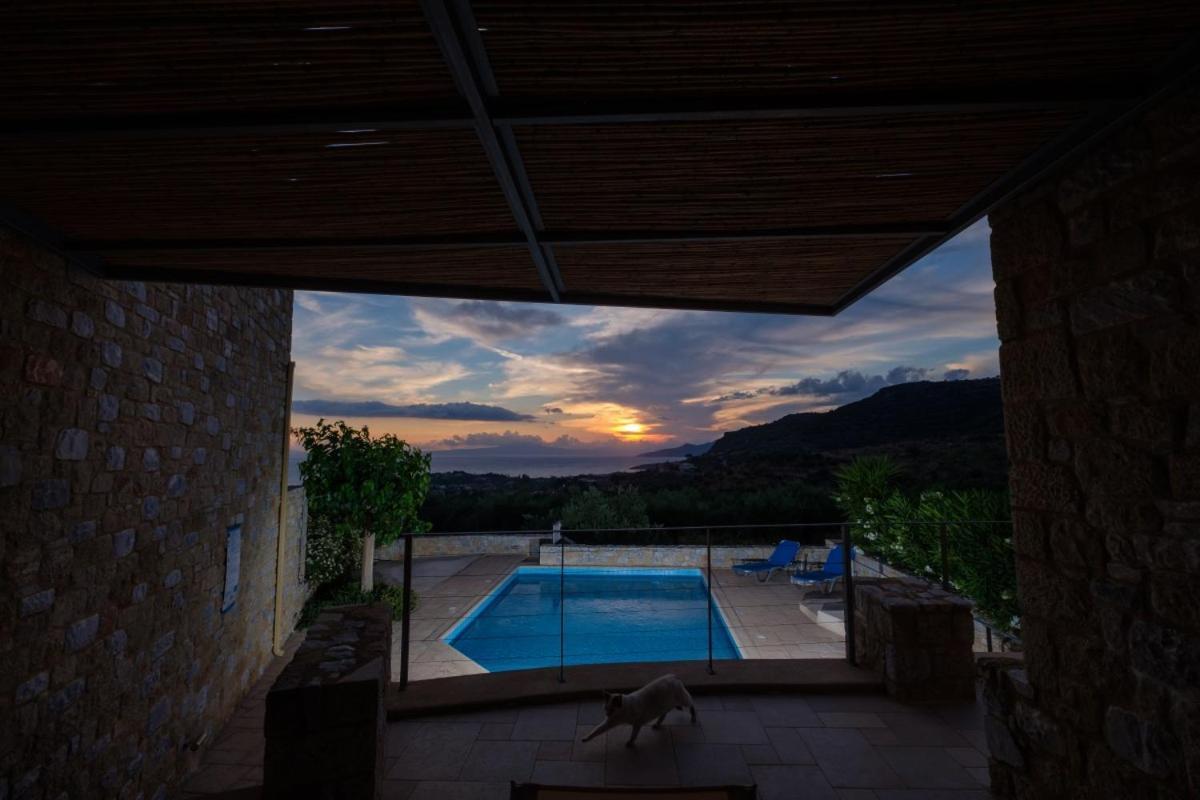 Trochalo Villas Stoupa Luaran gambar